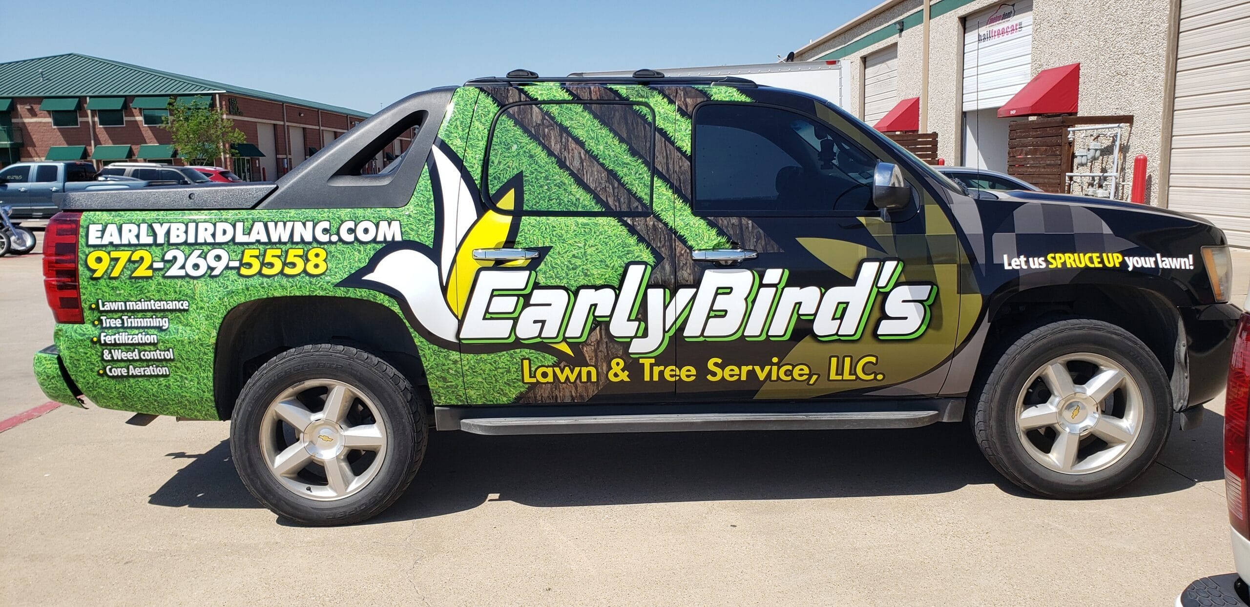 commercial truck wrap by wrap forege
