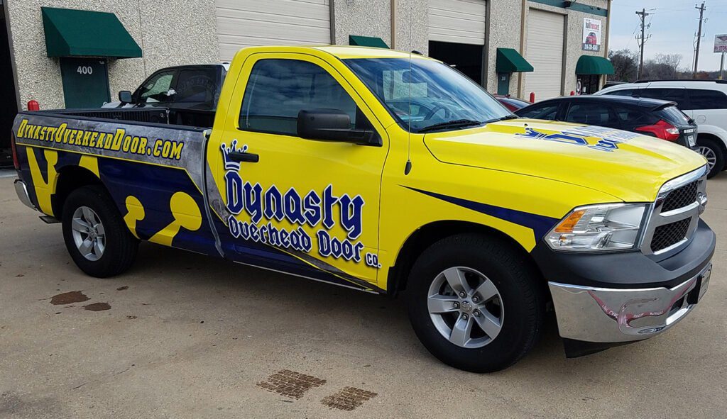 Custom fleet vehicle wrap, orlando