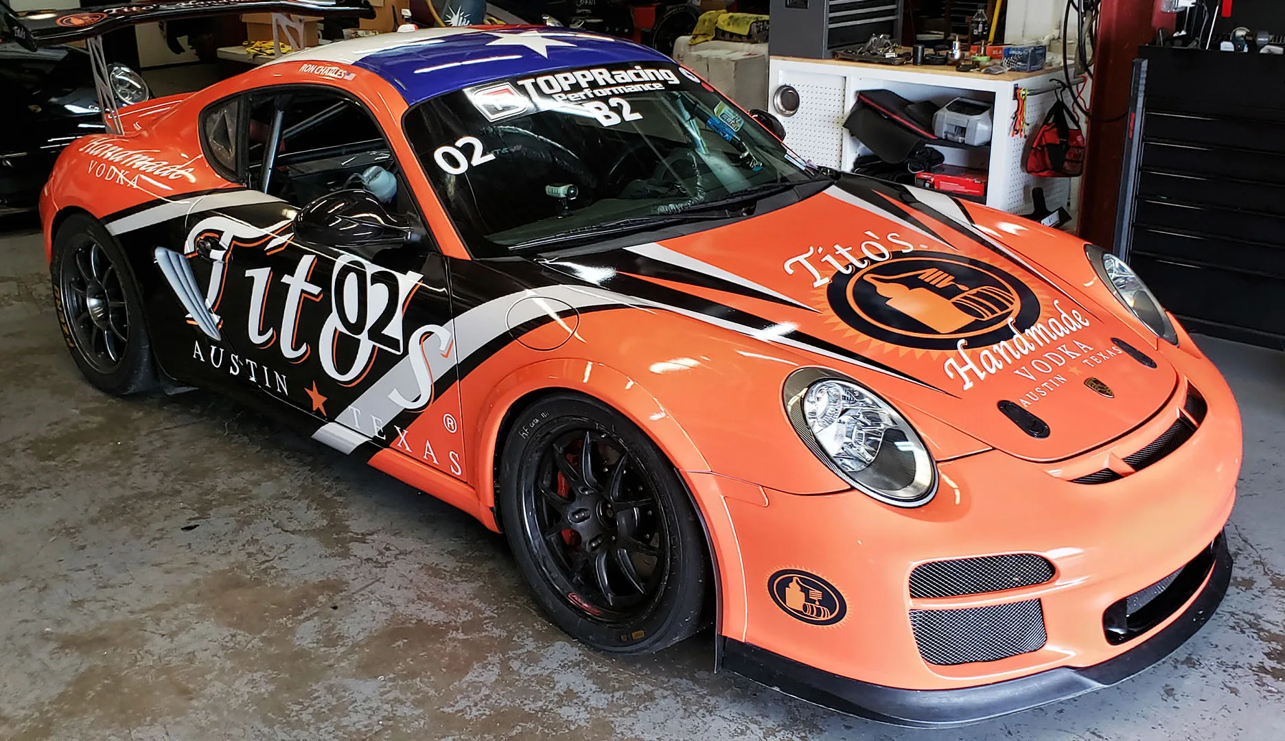 Tito's custom vehicle wrap Orlando