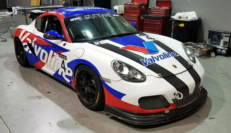 Valvoline race car vehicle wrap orlando